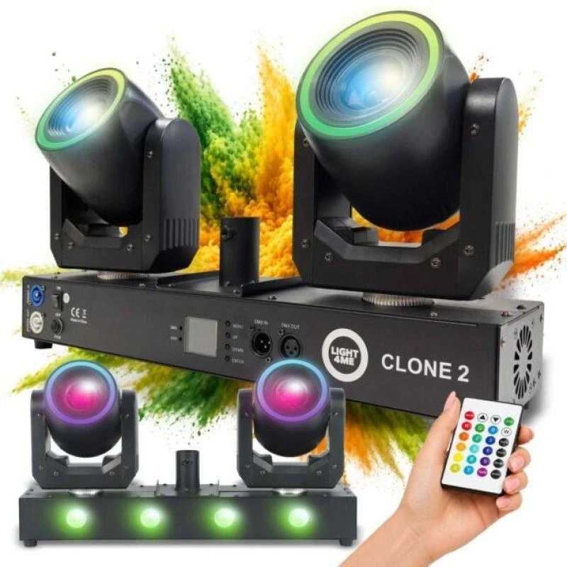 „Carruzzo LIGHT4ME CLONE 2“ daugiafunkcis apšvietimas, 3in1 apšvietimas