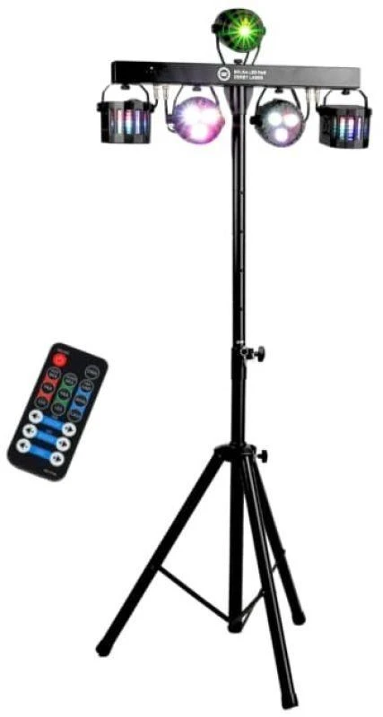 LIGHT4ME Belka LED Par Derby lazerinis - lighting kit