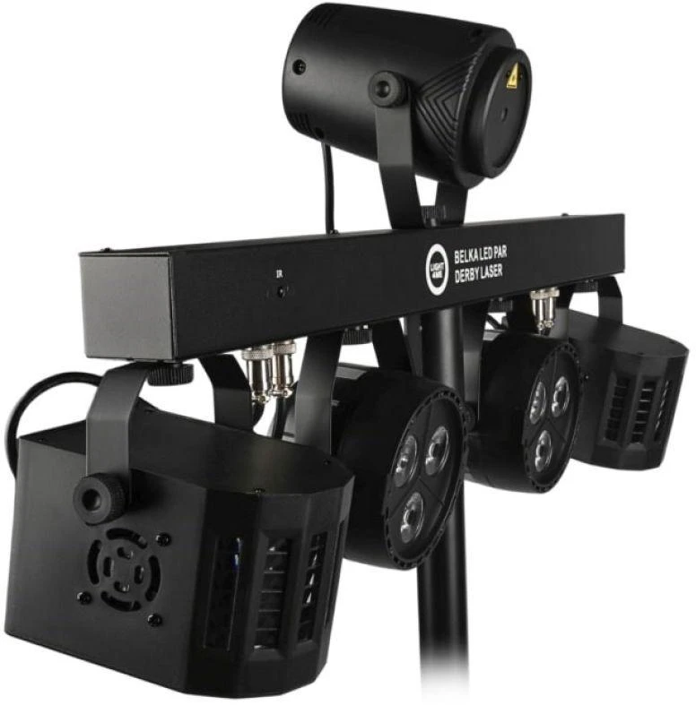 LIGHT4ME Belka LED Par Derby lazerinis - lighting kit