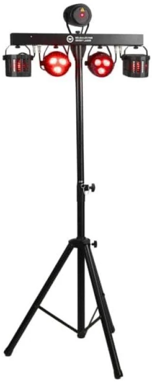LIGHT4ME Belka LED Par Derby lazerinis - lighting kit