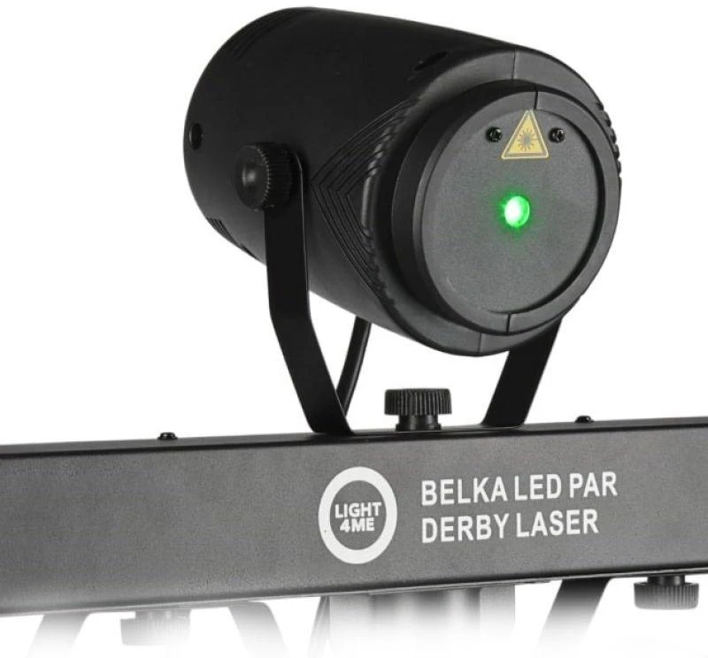 LIGHT4ME Belka LED Par Derby lazerinis - lighting kit