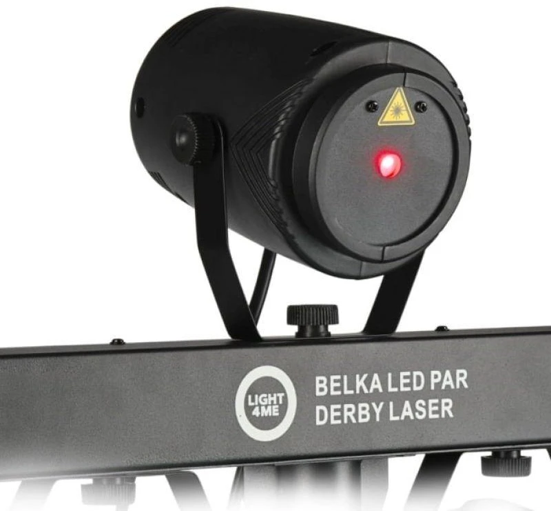 LIGHT4ME Belka LED Par Derby lazerinis - lighting kit