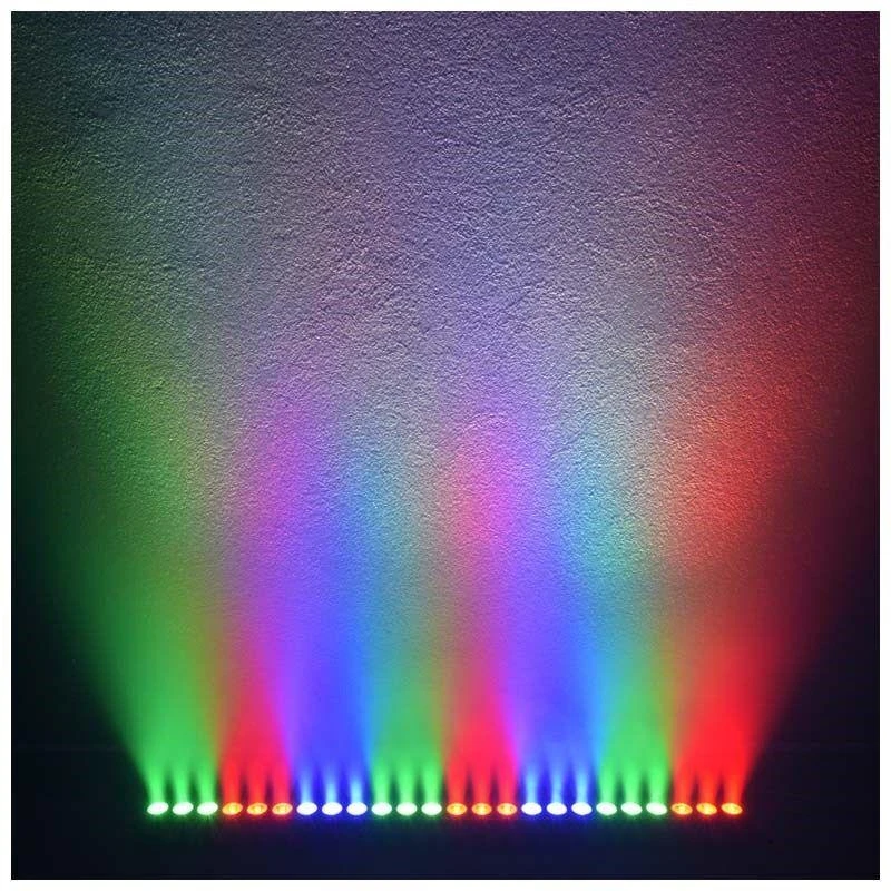 LED bar šviesos efektas Light4Me Deco Bar 24 RGB IR