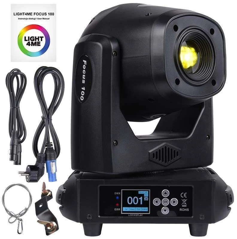 L4M LIGHT4ME Focus 100 Spot Pryzma – LED judanti galvutė