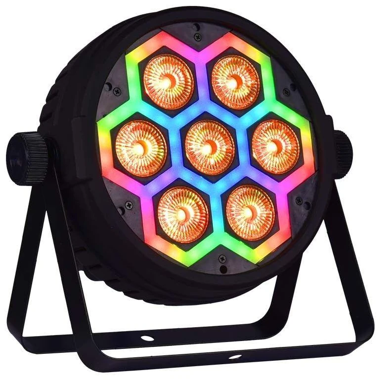 L4M LIGHT4ME FRAME PAR 7&215;12 LED RGBW prožektorius su efektais