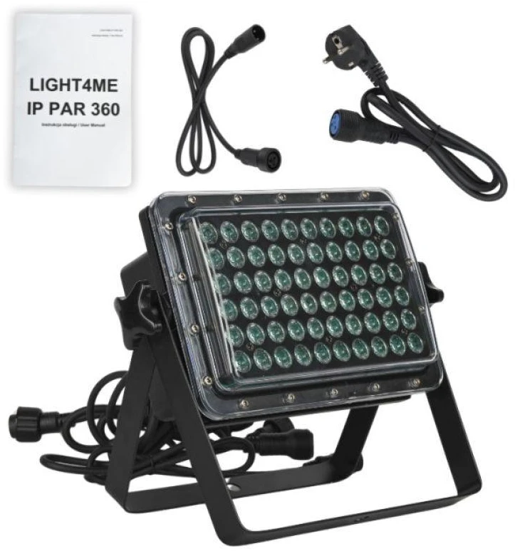 L4M LIGHT4ME IP PAR 360 scenos prožektoriaus efektas