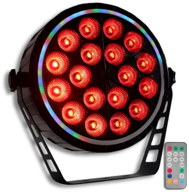 Carruzzo LIGHT4ME RING PAR 18 RGBW scenos prožektoriaus efektas