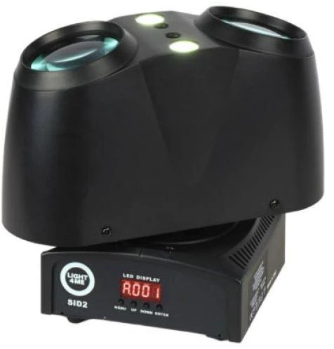 „Light4Me SID2“ – 4 viename LED daugiafunkcis šviesos diodų šviestuvas + spindulio / lazerio / stroboskopo efektas