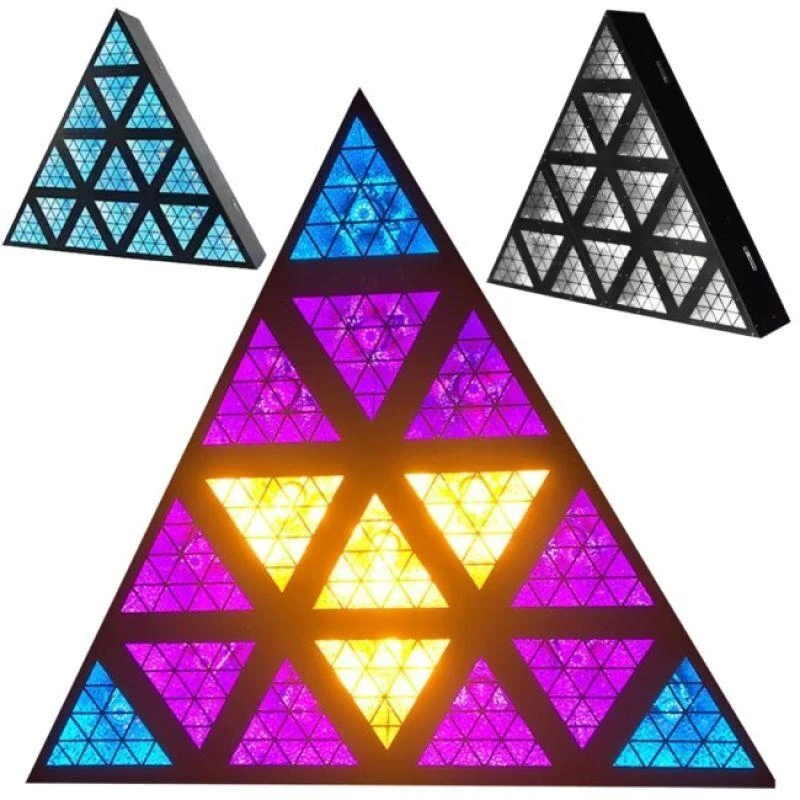 L4M LED LIGHT4ME TRIANGIS 64x2W RGBA apšvietimo efektas