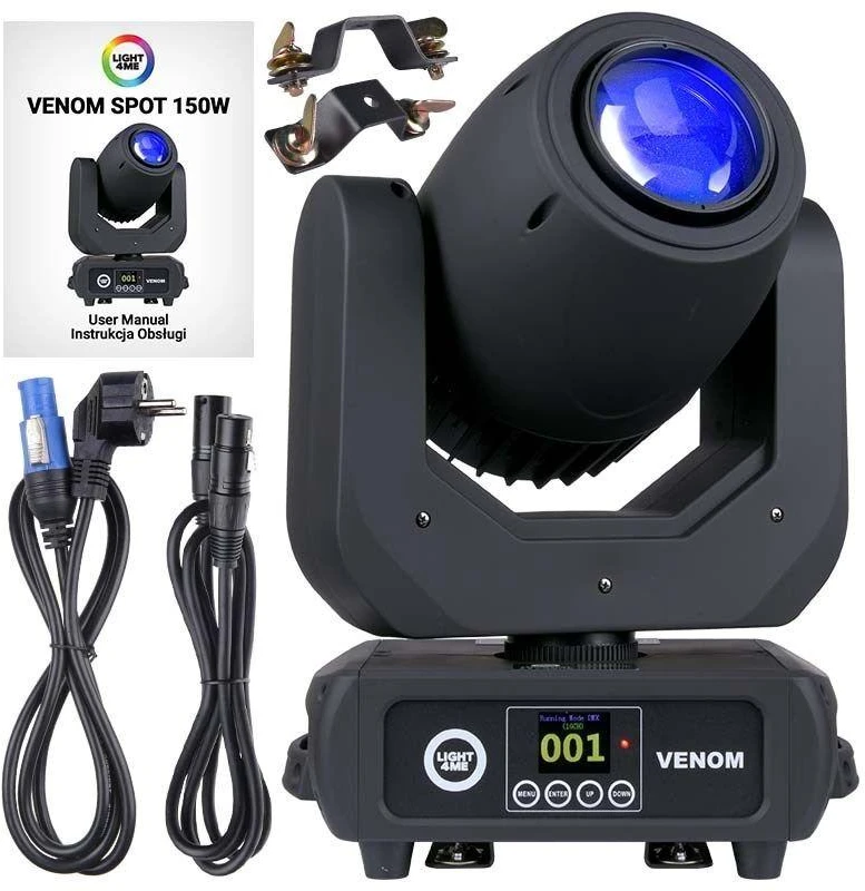 L4M LIGHT4ME VENOM SPOT 150W LED judanti galva