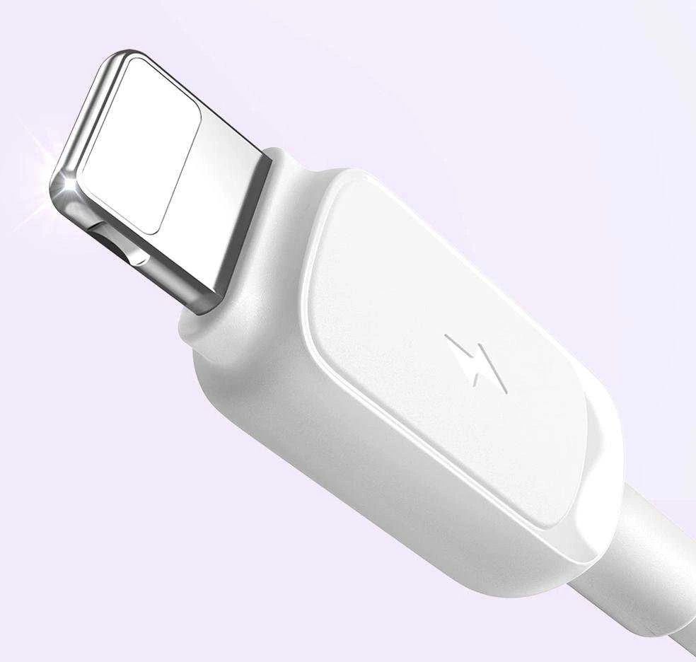 Joyroom Kabelis S-AL012A14 2.4A USB prie Lightning / 2.4A/ 1.2m (baltas)