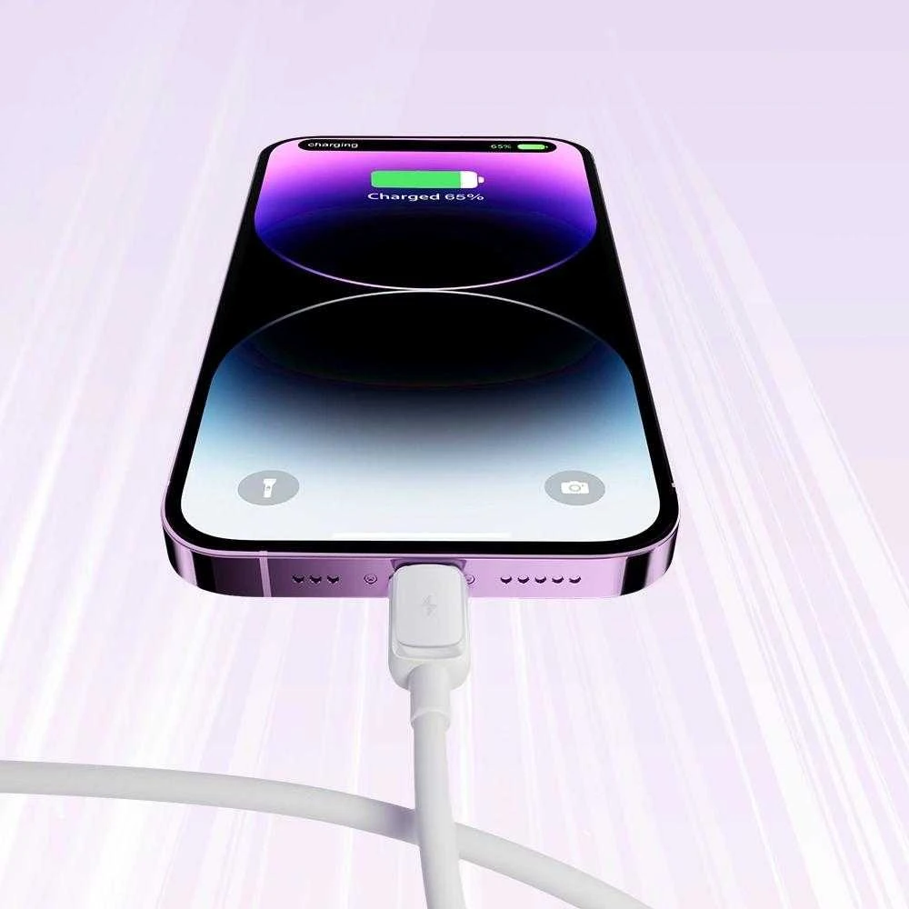 Joyroom Kabelis S-AL012A14 2.4A USB prie Lightning / 2.4A/ 1.2m (baltas)