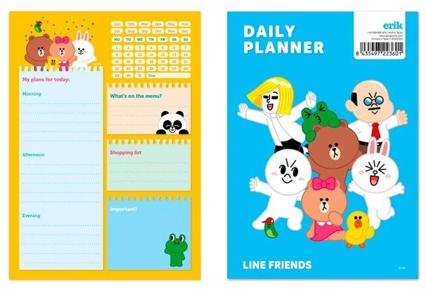 Bt21 LINE FRIENDS - Planner A5
