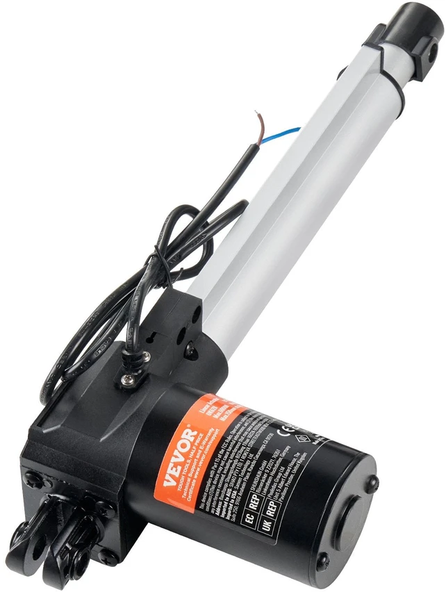 VEVOR Linijinis pavaras 12V 20 cm 6000N IP44