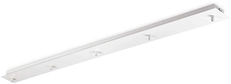 Pakabinamas šviestuvas Ideal Lux Tvirtinimo Elementas Rosone Lineare 5 Luci Bianco