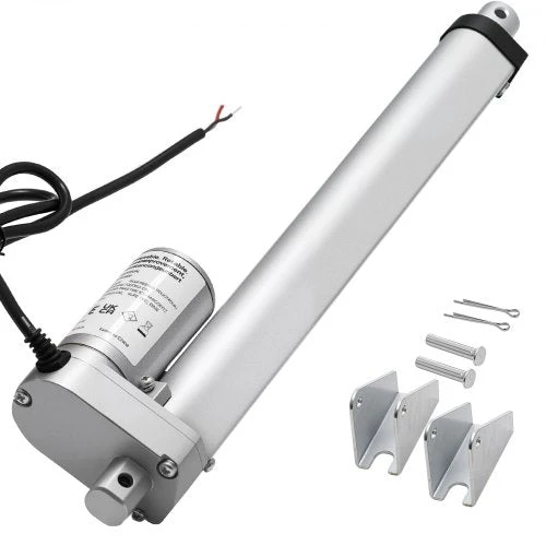 VEVOR 12V linijinis pavaras, 250mm eiga 15mm/s, 1000N