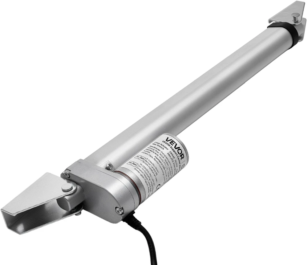 VEVOR 12V linijinis pavaras, 250mm eiga 15mm/s, 1000N