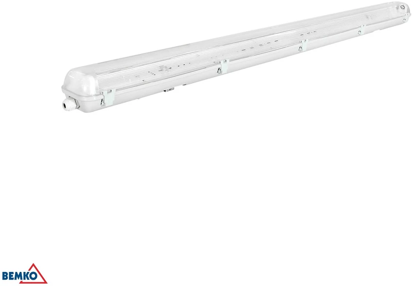 Bemko Linijinis šviestuvas EMPTY OHT, 2xT8, 120cm, IP65