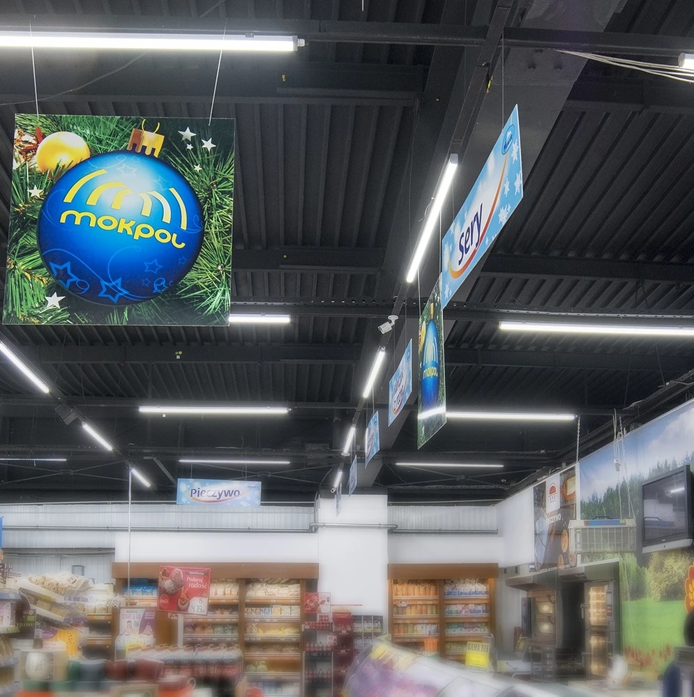 Pakabinamas šviestuvas Ledvance Linijinis šviestuvas SLIM VALUE 1200 36 W 4000 K IP65 GY
