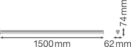 Ledvance Linijinis šviestuvas ULTRA OUTPUT 1500 30 W 4000 K