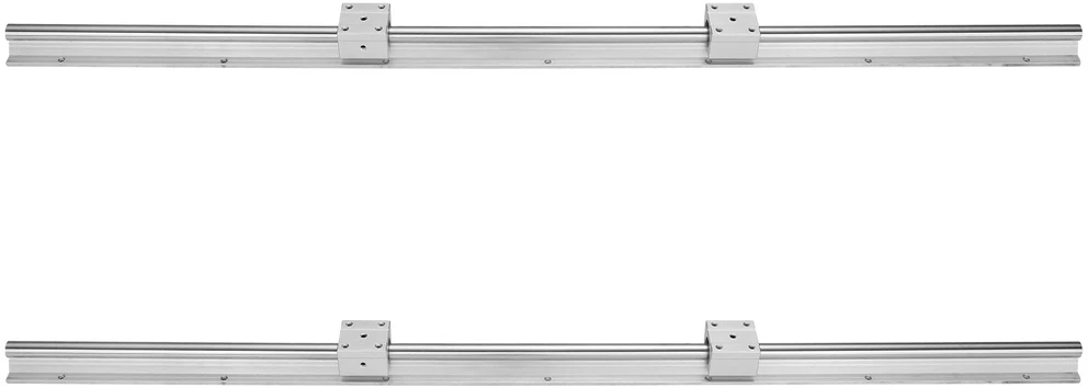 VEVOR Kreipiančiųjų bėgelių rinkinys SBR12 1000mm
