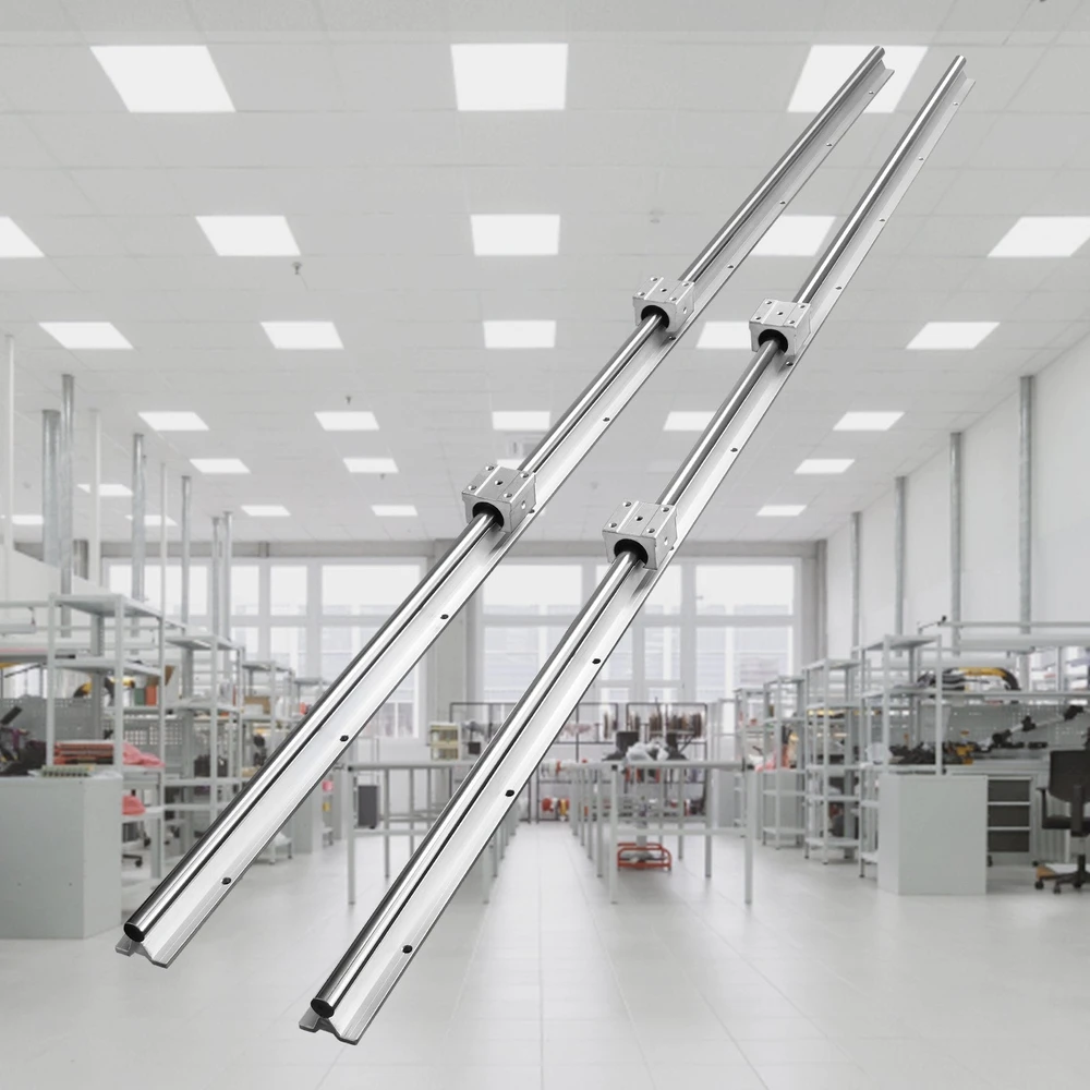 VEVOR Linijinio bėgio komplektas SBR20 1500 mm