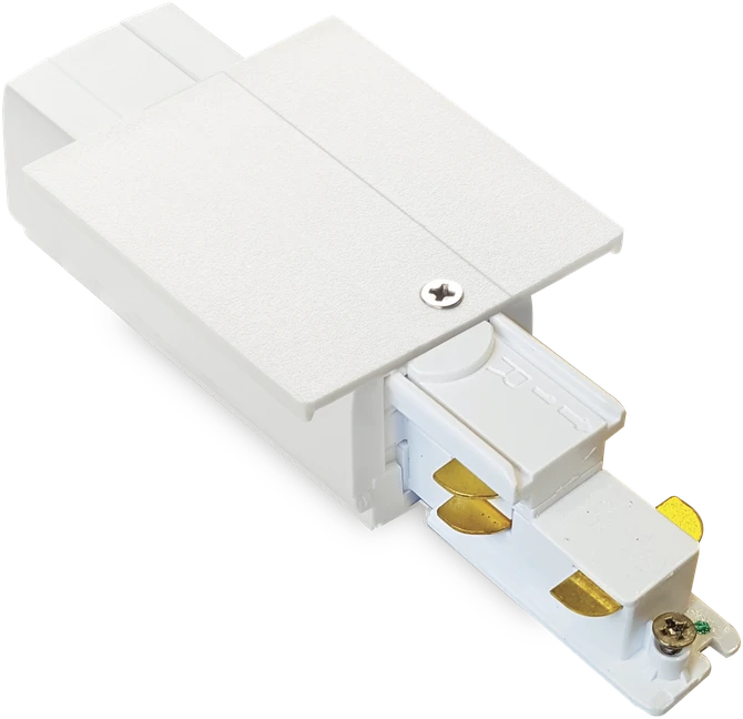 LINK TRIM užbaigimas su užmaitinimo galimybe, kairės pusės, baltas DALI, 256085