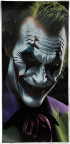 Lipdukas ant Automobilio Statramsčio Joker ( B-Pillar Sticker )