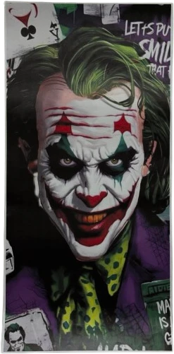 Lipdukas ant Automobilio Statramsčio Joker ( B-Pillar Sticker )