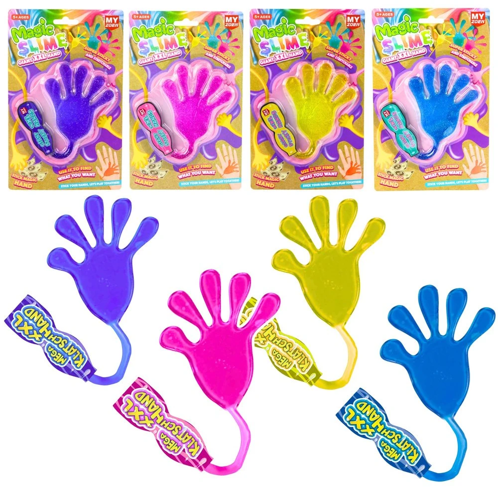 Lean Toys Lankstus guminis žaislas vaikams „Lipni ranka“