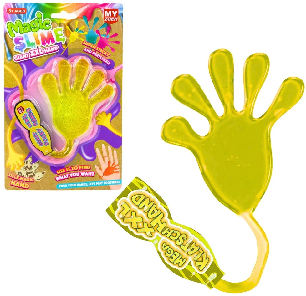 Lean Toys Lankstus guminis žaislas vaikams „Lipni ranka“