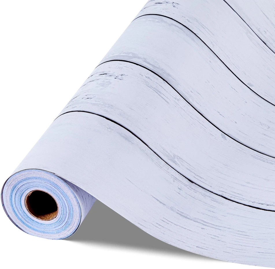 VEVOR Lipni medžio tekstūros tapetai 45cm x 12m