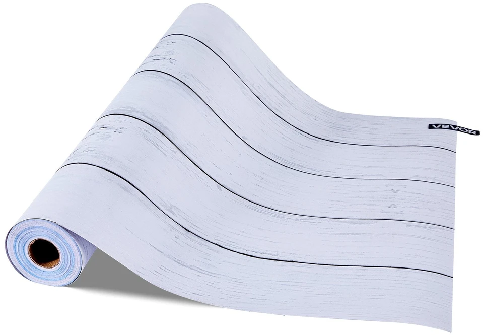 VEVOR Lipni medžio tekstūros tapetai 45cm x 12m