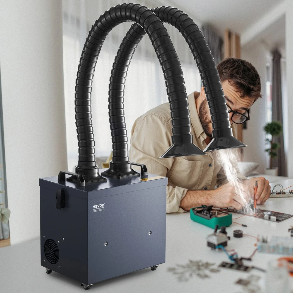 VEVOR Litavimo dūmų ištraukiklis 275W su 4 pakopų filtru