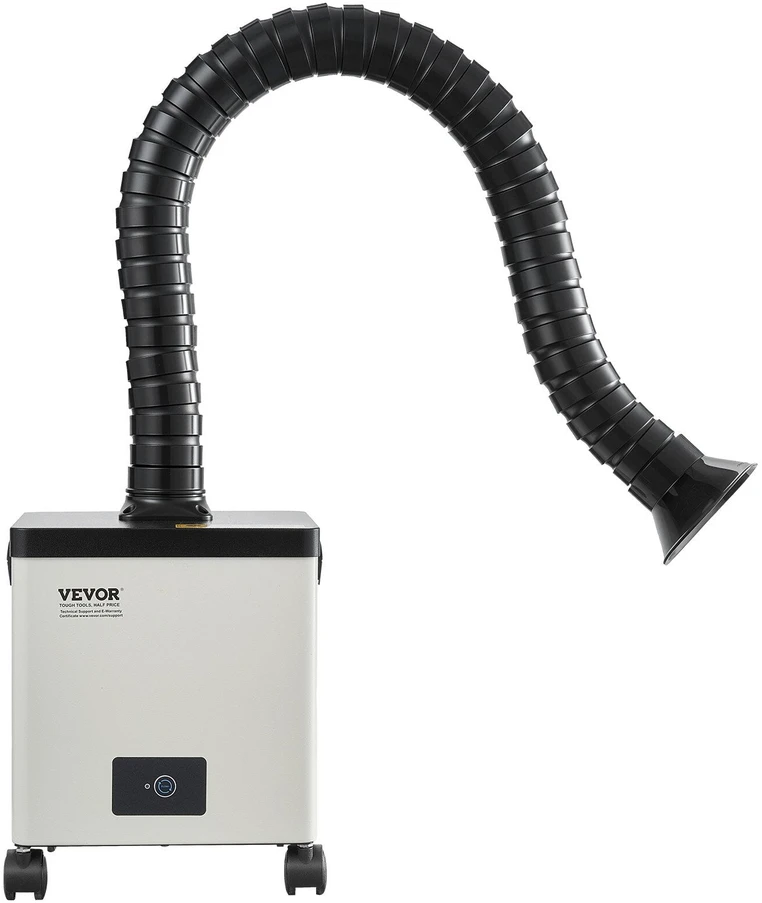 VEVOR 85W litavimo dūmų ištraukiklis su 3 filtrų sistema