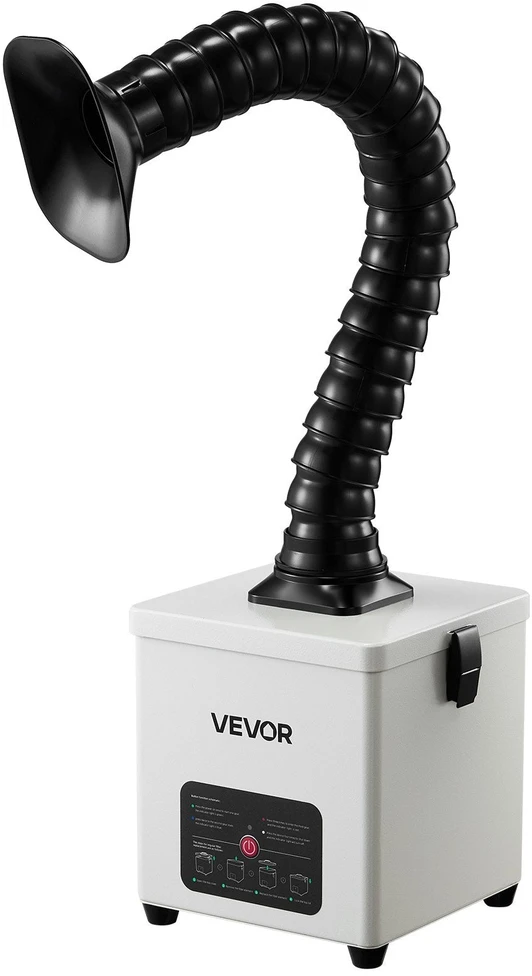 VEVOR Litavimo dūmų ištraukiklis su 3 pakopų filtru