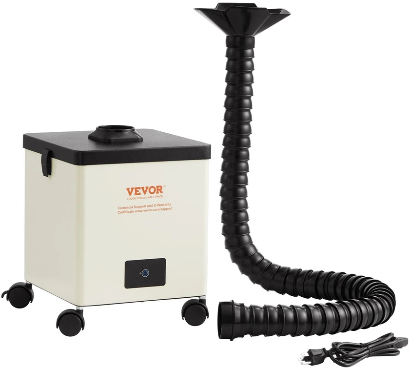VEVOR 100W lydmetalių dūmų ištraukiklis su filtrais