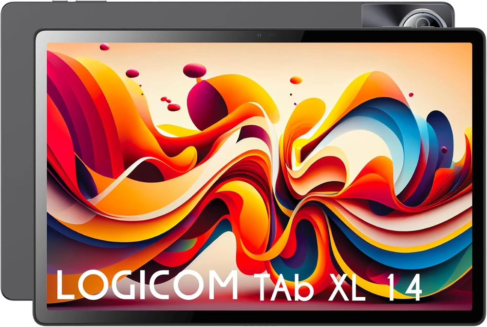 Planšetė Logicom planšetinis kompiuteris Tab XXL, 14 col. IPS, 128 GB, Android 15