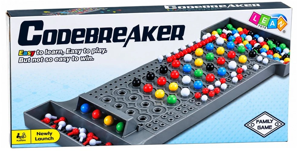 Lean Toys Stalo žaidimas Dviems Kodų Spėjimas Codebreaker