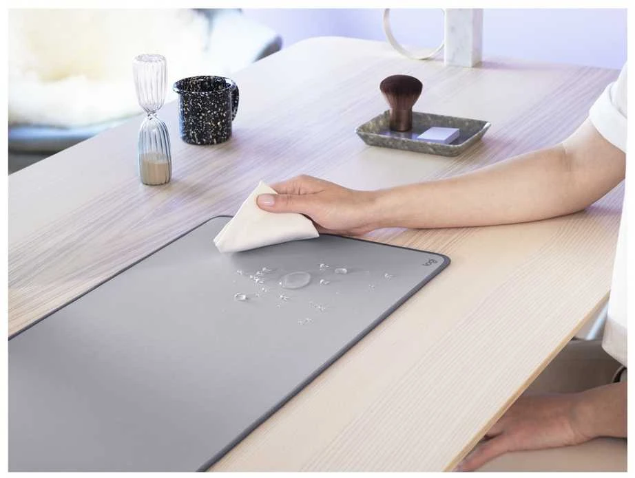 Pelės kilimėlis LOGITECH Desk Mat Studio Series, Pilkos spalvos