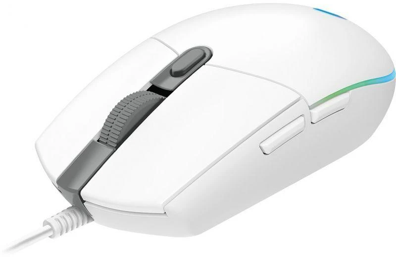 Pelė žaidimams Logitech G102 Lightsync, Balta