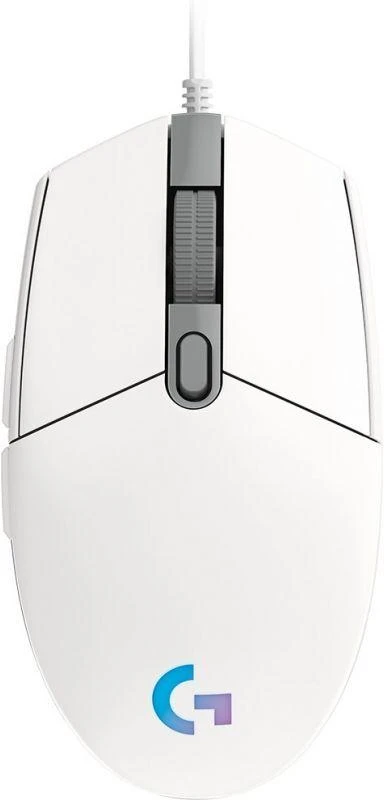 Pelė žaidimams Logitech G102 Lightsync, Balta