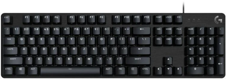 Mechaninė žaidimų klaviatūra Logitech G413 SE, US International, Juoda