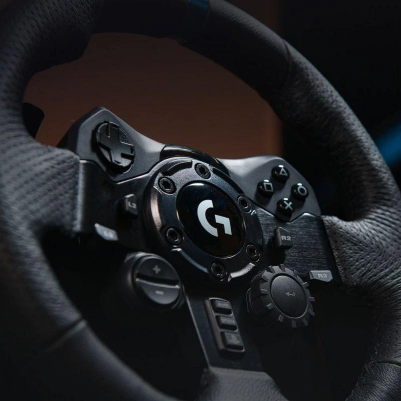 Logitech G923 TRUEFORCE simuliacinis lenktynių vairas su pedalais, skirtas PlayStation/PC