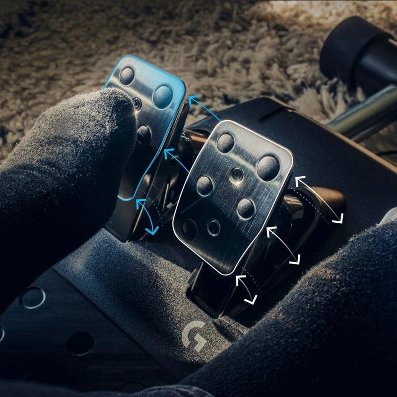 Logitech G923 TRUEFORCE simuliacinis lenktynių vairas su pedalais, skirtas Xbox Series X/S /Xbox One/PC