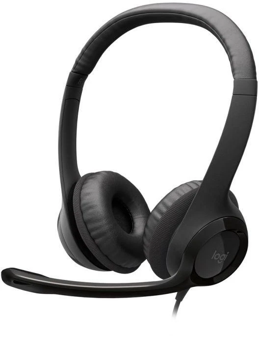 Logitech H390 ausinės 981-000406 (juodos)