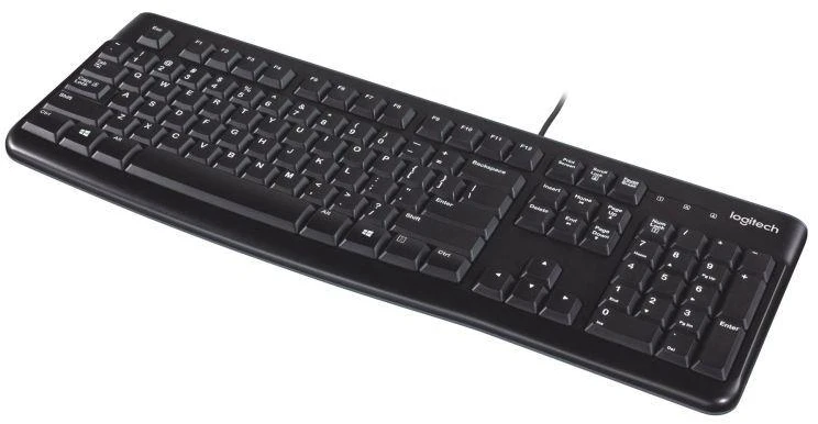 Logitech K120 Membraninė klaviatūra 920-002479 (USB 2.0; juoda)