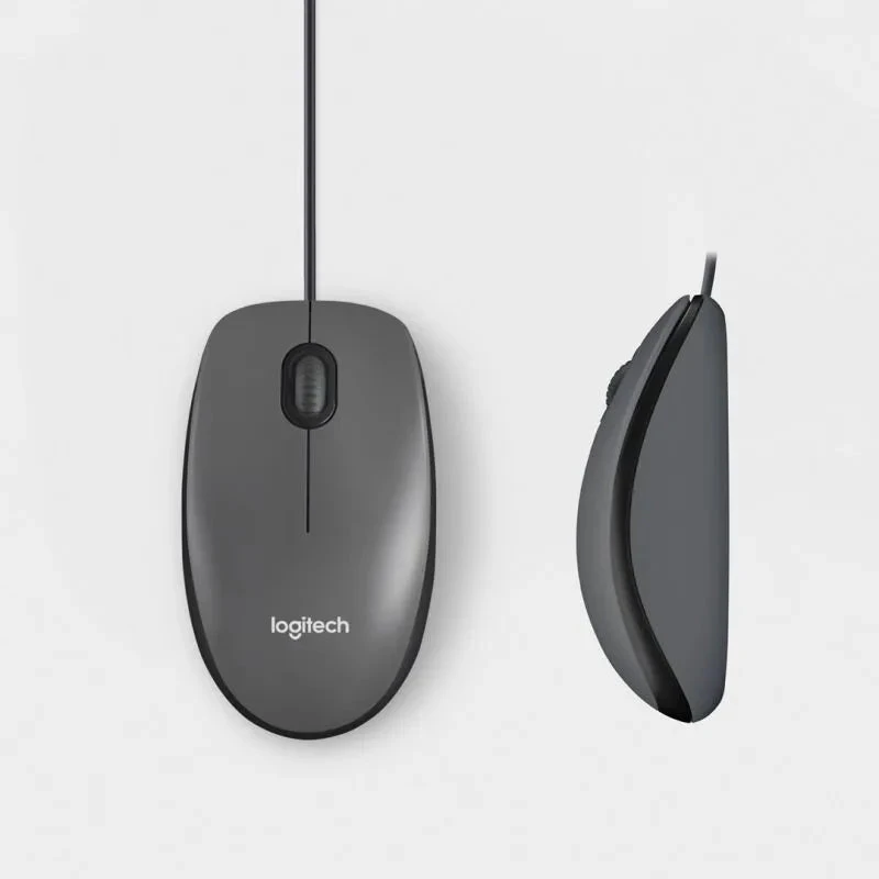 Logitech M100 juoda pelė