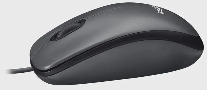 Logitech M100 juoda pelė