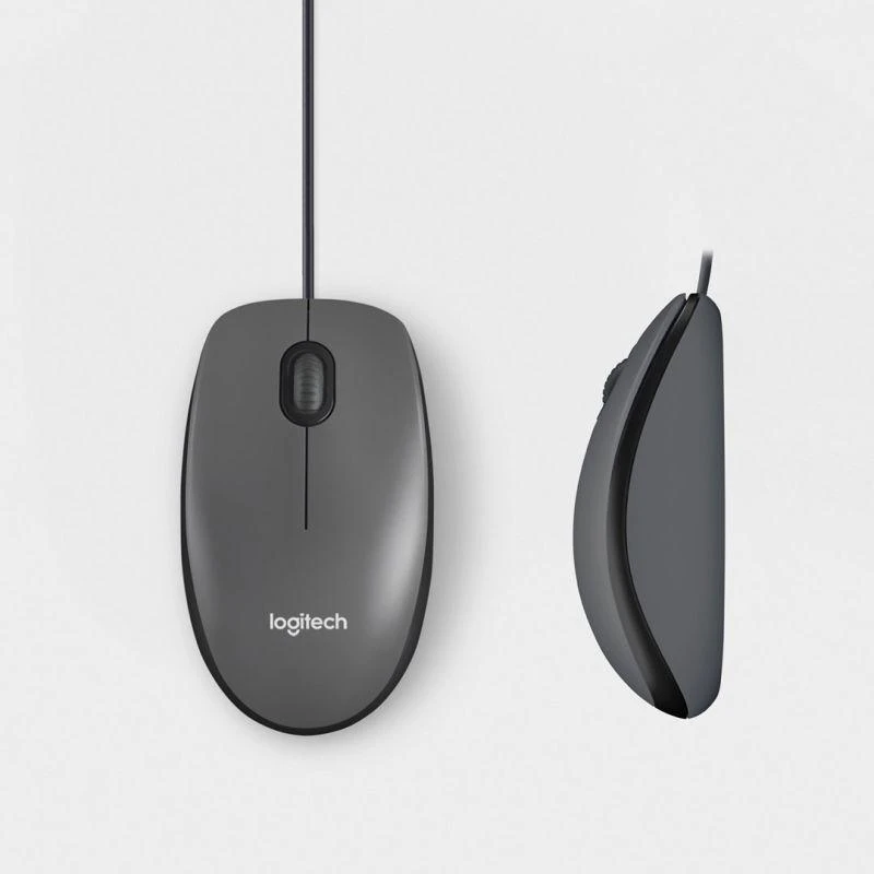Logitech M100 juoda pelė